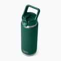Butelka termiczna YETI Rambler Straw 769 ml black forest green 5