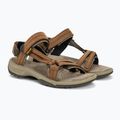 Sandały damskie Teva Terra Fi Lite Leather brown 4