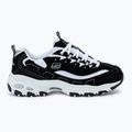 Buty damskie SKECHERS D'Lites Biggest Fan black/white/silver 2