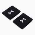 Frotki na nadgarstek męskie Under Armour Performance Wristbands 2 szt. black/white