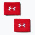 Frotki na nadgarstek męskie Under Armour Performance Wristbands 2 szt. red/white 3