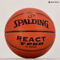 Piłka do koszykówki Spalding TF-250 React pomarańczowa rozmiar 6 6