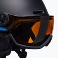 Kask narciarski dziecięcy Salomon Grom Visor Jr black/tonic orange 6
