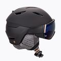 Kask narciarski Salomon Mirage black/rose gold solar 5
