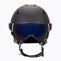 Kask narciarski Salomon Mirage black rose gold 2