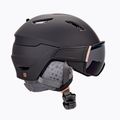 Kask narciarski Salomon Mirage black rose gold 4