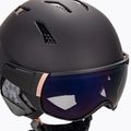 Kask narciarski Salomon Mirage black rose gold 7