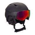 Kask narciarski Salomon Driver black/red/accent solar