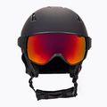 Kask narciarski Salomon Driver black/red/accent solar 2