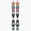 Narty zjazdowe dziecięce Salomon T1 XS + wiązania C5 multicolor 9