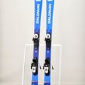 Narty zjazdowe dziecięce Salomon S/Race MT Jr + wiązania L6 race blue/white 13