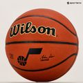 Piłka do koszykówki Wilson NBA Team Alliance Utah Jazz brown rozmiar 7 8