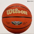 Piłka do koszykówki Wilson NBA Team Alliance New Orleans Pelicans brown rozmiar 7 6