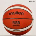Piłka do koszykówki Molten B7G3800 FIBA pomarańczowa rozmiar 7 4