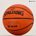 Piłka do koszykówki Spalding TF-50 Layup pomarańczowa rozmiar 7 5
