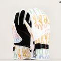 Rękawice snowboardowe damskie ROXY Jetty black bright white sapin 9