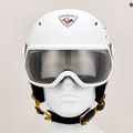 Kask narciarski Rossignol Allspeed Visor Impacts Photo JCC W white 8