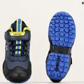 Buty juniorskie Geox New Savage Abx navy/lime green 15
