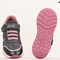 Buty juniorskie Geox Fastics grey/old rose 15