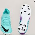 Buty piłkarskie dziecięce Nike Jr Mercurial Superfly 9 Club FG/MG hyper turquoise/black/ white/fuchsia dream 8