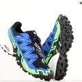 Buty do biegania męskie Salomon Spikecross 6 GTX black/surf the web/green gecko 17