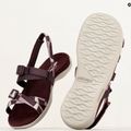 Sandały damskie Merrell District 3 Backstrap Web burgundy 9