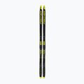 Narty biegowe dziecięce Fischer Sprint Crown + wiązania Tour Step-In black/yellow 10