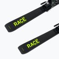 Narty zjazdowe dziecięce Fischer RC4 Race Jr Jrs + wiązania FJ7 CA Jrs black/yellow 9