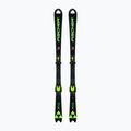 Narty zjazdowe dziecięce Fischer RC4 Worldcup SL JR. M/O-Plate + wiązania RC4 Z9 GW AC black/yellow