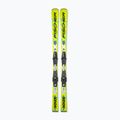 Narty zjazdowe Fischer RC4 Noize ST Yellow Superflex + wiązania RC4 Z12 GW PR