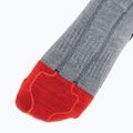 Skarpety narciarskie podgrzewane Lenz Heat Sock 5.1 Toe Cap Slim Fit grey/red 4