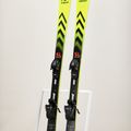 Narty zjazdowe dziecięce Völkl Racetiger Jr Pro + wiązania 7.0 VMotion Jr flo yellow/black 7