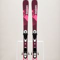 Narty zjazdowe dziecięce Salomon Lux Jr M + wiązania L6 bordeau/pink 11