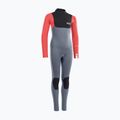 Pianka surfingowa dziecięca ION Capture 4/3 Back Zip Jr steel blue/red