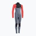 Pianka do pływania dziecięca ION Capture 4/3 Front Zip Jr steel blue/red