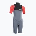 Pianka surfingowa dziecięca ION Capture 2/2 Shorty Back Zip Jr steel blue/red