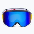 Gogle narciarskie Red Bull SPECT Rush Polarised matt blue/blue/brown blue mirror/blue snow 2