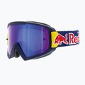 Gogle rowerowe Red Bull SPECT Whip matt blue/grey/blue mirror/blue flash