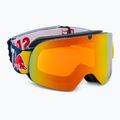 Gogle narciarskie Red Bull SPECT Soar matt dark blue/blue/orange red mirror/red snow