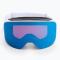 Gogle narciarskie Red Bull SPECT Magnetron Slick shiny silver/white/red blue mirror/dusk blue snow 2