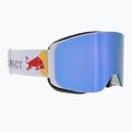 Gogle narciarskie Red Bull SPECT Magnetron Slick shiny silver/white/red blue mirror/dusk blue snow 7