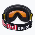 Gogle narciarskie Red Bull SPECT Rush matt black/black/orange red mirror/red snow 3