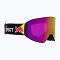 Gogle narciarskie Red Bull SPECT Jam matt black/purple with burgundy mirror/cloudy snow