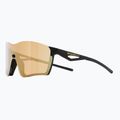 Okulary przeciwsłoneczne Red Bull SPECT Fuse matt black/brown with gold mirror 3