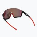Okulary przeciwsłoneczne Red Bull SPECT Stun matt black/brown with red mirror 2