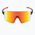 Okulary przeciwsłoneczne Red Bull SPECT Stun matt black/brown with red mirror 3