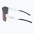 Okulary przeciwsłoneczne Red Bull SPECT Stun shiny white/smoke with purple-green mirror 4