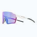 Okulary przeciwsłoneczne Red Bull SPECT Stun shiny white/smoke with purple-green mirror 7
