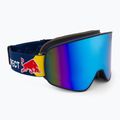 Gogle narciarskie Red Bull SPECT Rush blue/ice blue snow/smoke with blue mirror