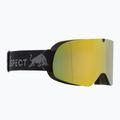 Gogle narciarskie Red Bull SPECT Rush matt black/smoke with yellow mirror